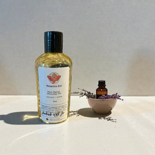 Pain Relief Massage Oil ( 8 oz)